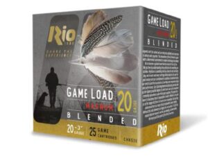 Rio Game Blended HV Lead Load Shotshells 20ga 3" 1-1/4oz 1300 fps #7.5&9 25/ct