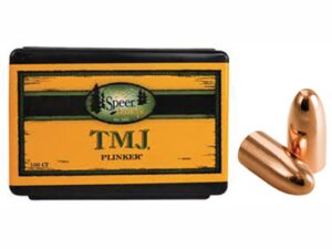 Speer TMJ Handgun Bullets (Value Pack) 9mm/38 Auto/380 Cal .355" 124 gr TMJRN 600/ct