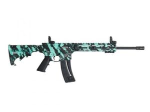 S&W M&P15-22 Sport Robin's Egg Blue Platinum Finish Rifle .22LR 25rd Magazine 16.5" Barrel