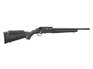 Ruger American Rimfire Rifle .17 HMR 9rd Magazine(1) 16.1" Threaded Barrel Black Synthetic Stock