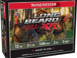 Winchester Long Beard XR Shotshells 12 ga 3-1/2" 2 oz #5 1200 fps 10/ct