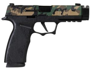 Sig Sauer P365 XMACRO TACOPS "Muilticam" Slide Handgun 9mm Luger 17rd Magazines(3) 3.7" Barrel w/Comp