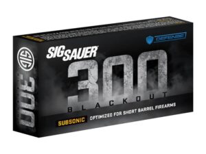 Sig Sauer Tac-TX Rifle Ammunition .300 Blackout 110gr JSP 1000 fps 20/ct