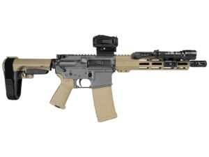 Shark Coast Tumbleweed AR Pistol Bundle 5.56mm 30rd Magazine 10.5'' Threaded Barrel Vortex Sparc Red Dot Streamlight ProTac SBA3 Brace