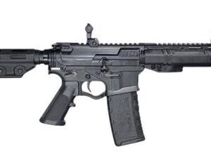 ATI ALPHA MAXX AR Pistol - Black | 5.56NATO | 7.5" barrel | 7" M-LOK Polymer Handguard | Flip-up sights | 30rd mag | Rear Blade