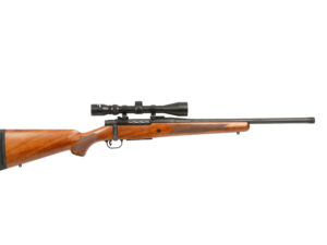 MOSSBERG PATRIOT 400LEG BL/WD 20" PKG