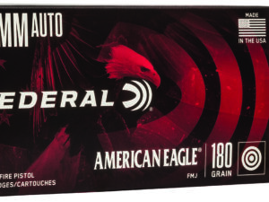 Federal AE10A American Eagle Handgun 10mmAuto 180gr Full Metal Jacket 50 Per Box/20 Case
