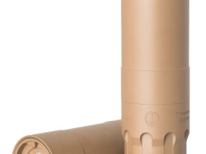 Rugged Suppressor OBSFDE9 Obsidian9  9mm Luger 1.37" Flat Dark Earth Cerakote 17-4 Stainless Steel 1/2"-28 tpi
