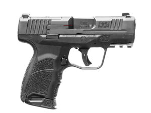 HK 81000551 CC9  Micro Compact 9mm Luger 10+1 3.32" Black Polygonal Rifled Barrel, Optic Ready/Serrated Steel Slide, Polymer Frame w/Picatinny Rail, Black Interchangeable Backstrap Grip, Ambidextrous