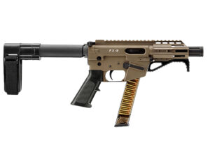 FREEDOM ORDNANCE FX9P4SBM-FDE FX9P  9mm Luger 4" Flat Dark Earth
