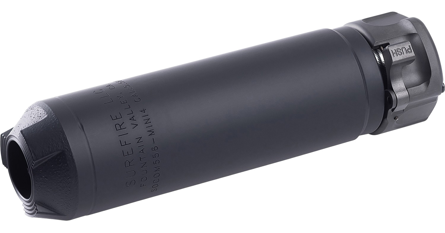 SureFire SOCOM556MINI4BK SOCOM556-MINI4 5.56mm 1.50" Black Inconel