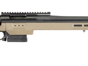 Larue Tactical LTKRGSIETE65CM23FDE 6.5 Creedmoor 23" Threaded Barrel, Picatinny Rail Receiver, Larue KRG Bravo Gray Polymer Chassis