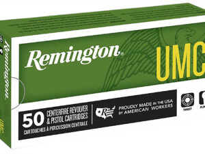 Remington Ammunition 23752 UMC  9mmLuger 115gr Jacketed Hollow Point 50 Per Box/10 Case