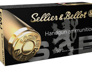 Sellier & Bellot SB10A Handgun  10mmAuto 180gr Full Metal Jacket 50 Per Box/20 Case