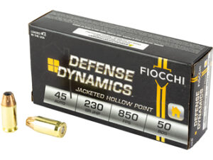 FIOCCHI 45ACP 230GR JHP 50/500