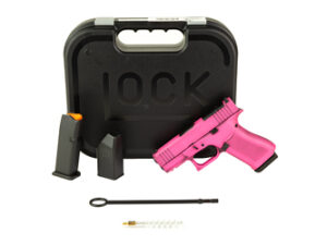 GLOCK 43X 9MM 10RD BUBBLE GUM BW