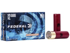 Federal Power-Shok Rifled Slug 12 ga 2 3/4" MAX 1 1/4 oz Slug 1520 fps - 5/ct