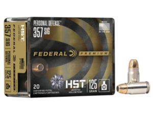 Federal Personal Defense Handgun Ammunition .357 Mag 154 gr JHP 1360 fps 20/ct